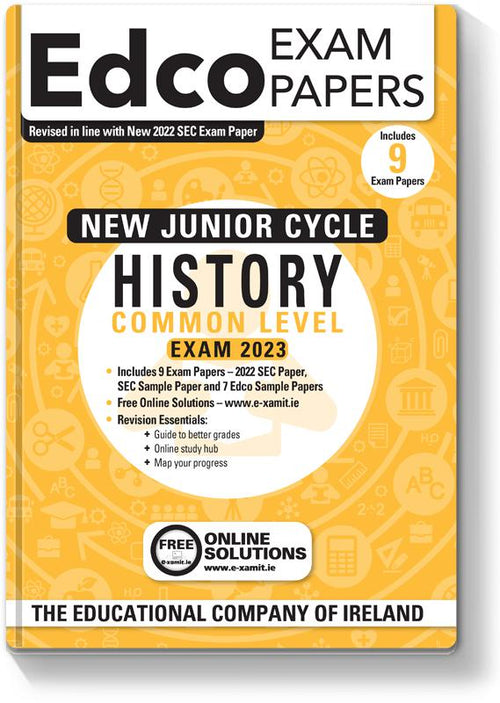 Exam Papers - Junior Cycle - History - Common Level - Exam 2023